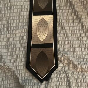 Gasparo 100% Silk Men’s Tie – Bold Abstract Design, Excellent Condition